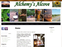 Tablet Screenshot of alchemysalcove.com